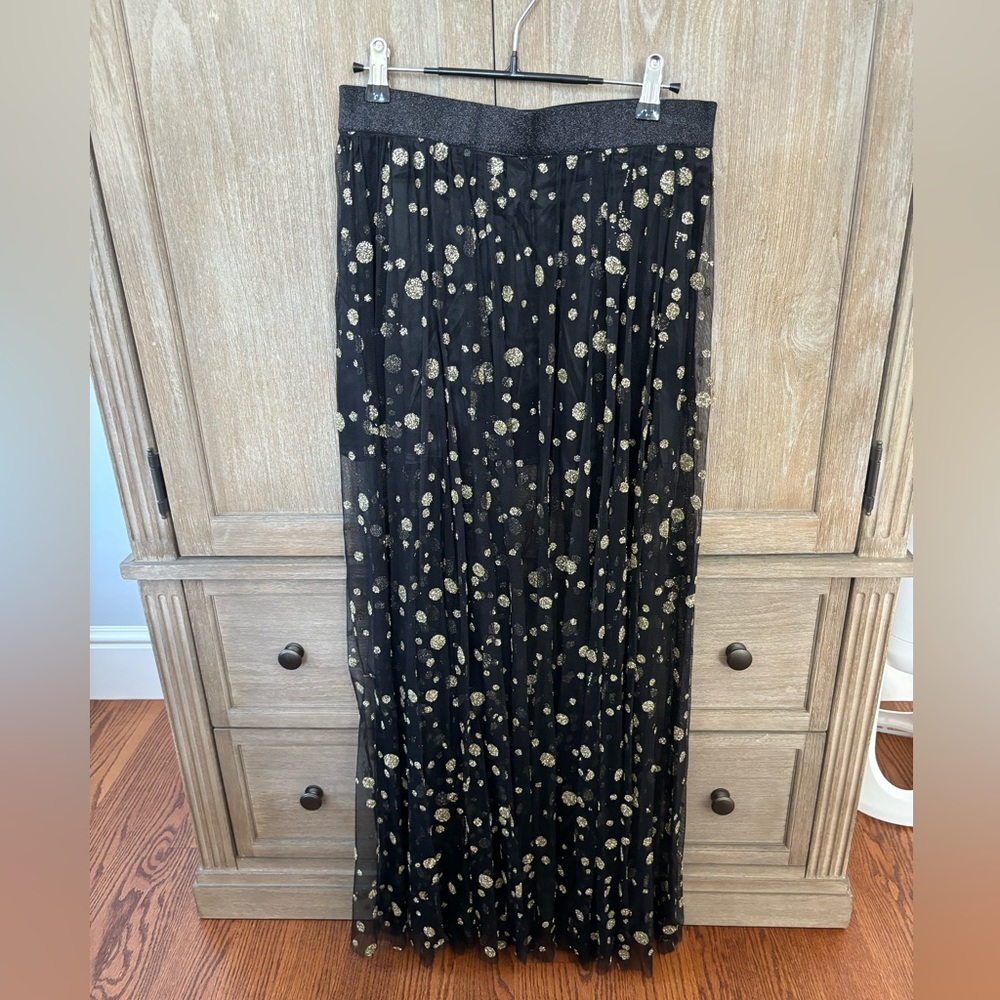 Sass& bide Gold polka dot skirt